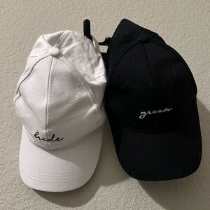 Bride and Groom Caps